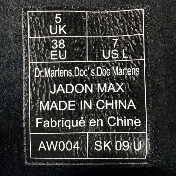 Dr. Martens Jadon Max Platform Quad Boots - Picture 7 of 7